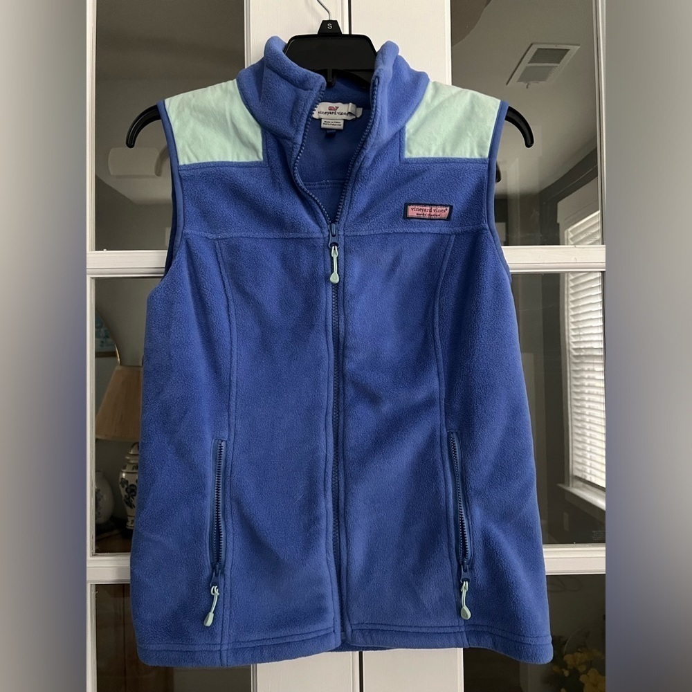 Vineyard Vines Collard Fleece Vest size xs